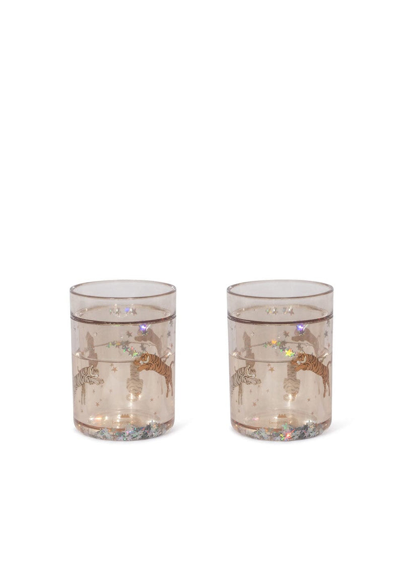Lot de 2 verres à paillettes roar - Konges Sløjd KS101851 P10082 5715404341073