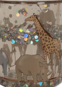 Lot de 2 verres à paillettes safari - Konges Sløjd KS103638 P10084 5715681098974