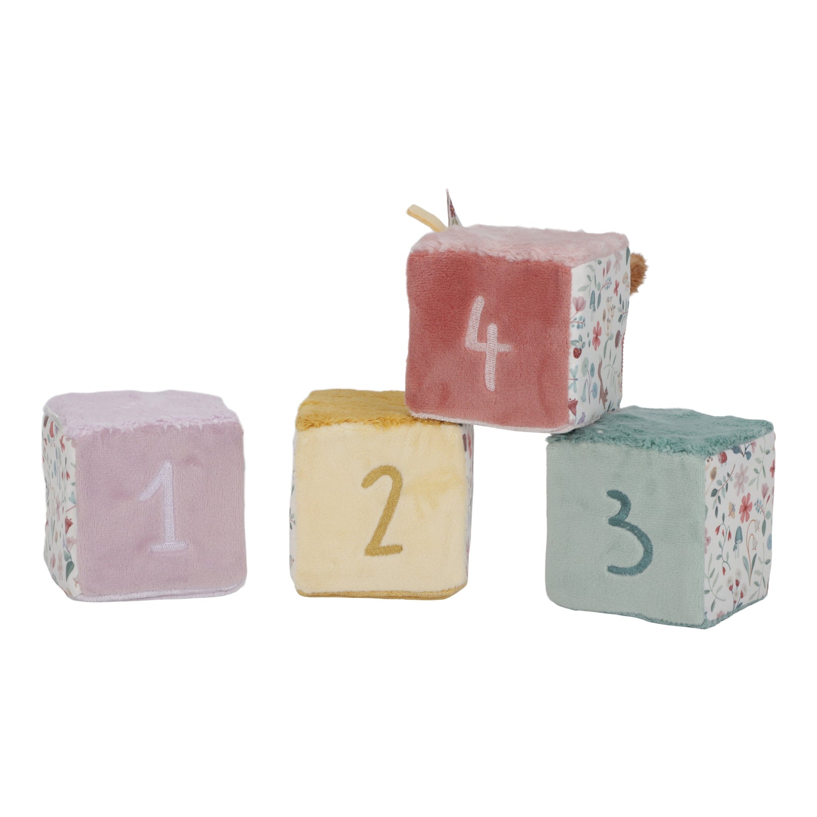 Lot de 4 cubes doux Fairy Garden - LITTLE DUTCH LD9016 8713291921382