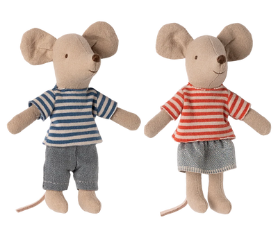 LouiMax et Stella Petit frère et petite soeur Souris - MAILEG 17-5111-00 5707304148913