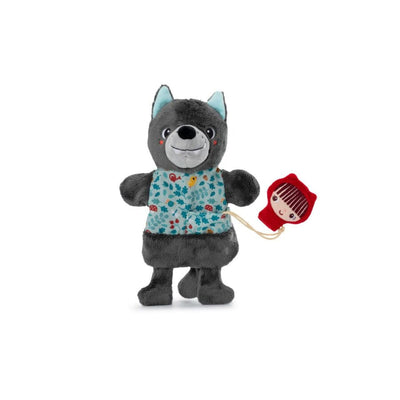 Louis le loup marionnette à main - LILLIPUTIENS 83517 5414834835175