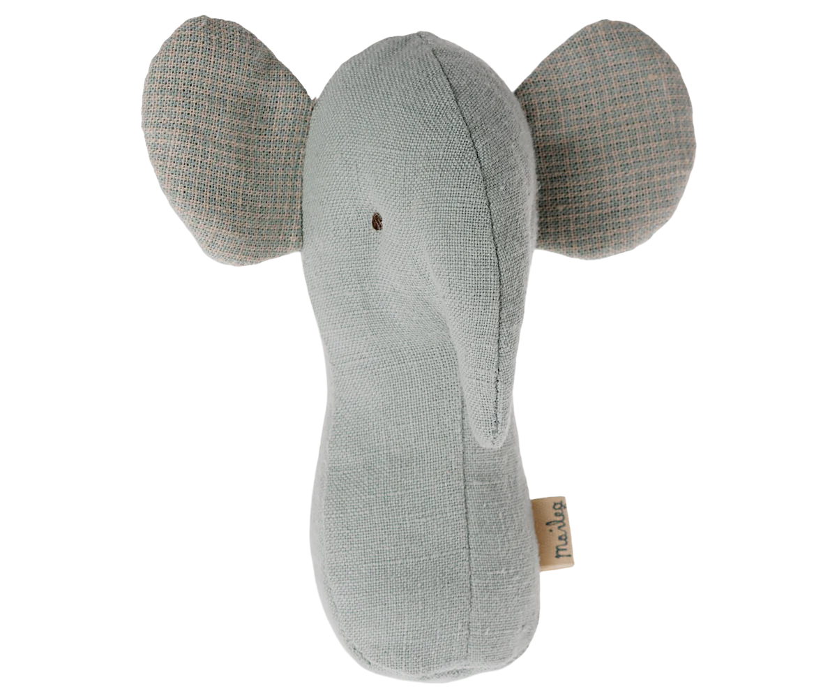Lullaby friends Hochet elephant bleu clair - MAILEG 16-4703-01 5707304132530