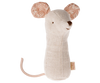 Lullaby friends Hochet souris blanc nature - MAILEG 16-4705-00 5707304133667