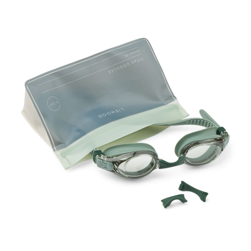 lunettes de natation titas Peppermint/Garden green - LIEWOOD LW19026 1040 5715493242305