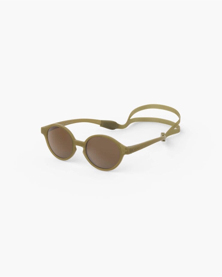 lunettes de soleil baby 0-3 ans #D glossy kaki - IZIPIZI 