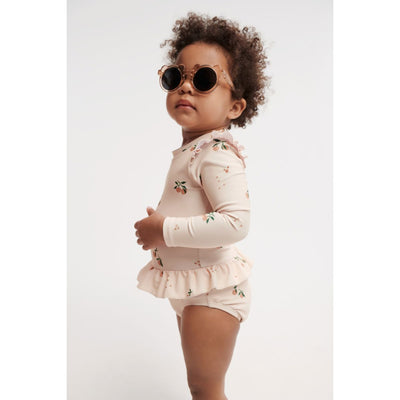 lunettes de soleil DARLA MR BEAR 1-3 ans rose transparant - Liewood LW20085 2452 5715493453992