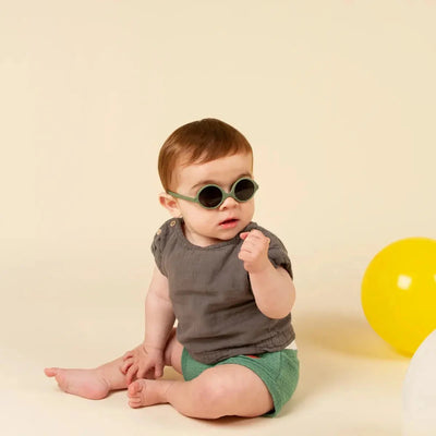 lunettes de soleil Diabola Kaki 0-1 an - KI ET LA