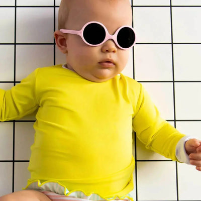 lunettes de soleil Diabola Rose Pâle 0-1 an - KI ET LA