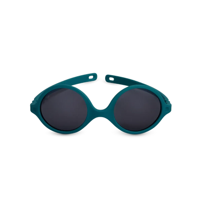 lunettes de soleil Diabola Vert Paon 0-1 an - KI ET LA