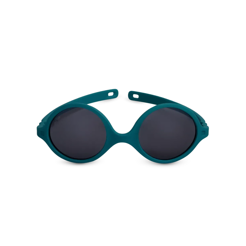 lunettes de soleil Diabola Vert Paon 0-1 an - KI ET LA 