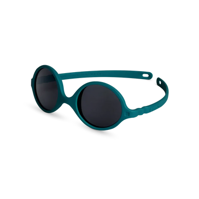 lunettes de soleil Diabola Vert Paon 0-1 an - KI ET LA