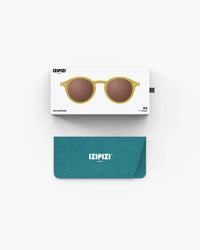 lunettes de soleil junior 7 - 11 ans #D golden green - IZIPIZI