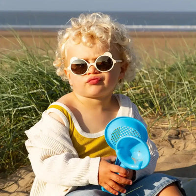 lunettes de soleil Ourson crème 0-1 an - KI ET LA