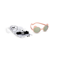 lunettes de soleil Ourson Rose Pêche 0-1 an - KI ET LA