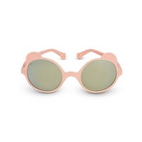 lunettes de soleil Ourson Rose Pêche 0-1 an - KI ET LA