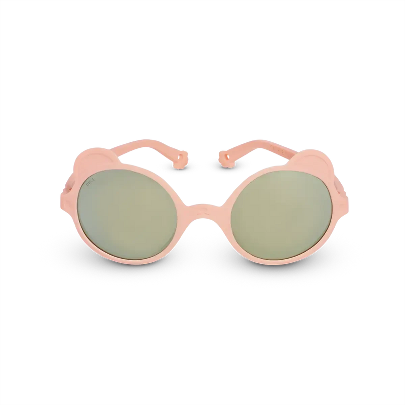 lunettes de soleil Ourson Rose Pêche 0-1 an - KI ET LA 