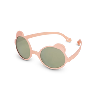 lunettes de soleil Ourson Rose Pêche 0-1 an - KI ET LA