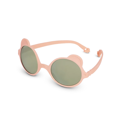 lunettes de soleil Ourson Rose Pêche 0-1 an - KI ET LA