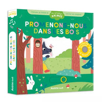 Ma comptine animée promenons-nous dans les bois - AUZOU 9782733891315