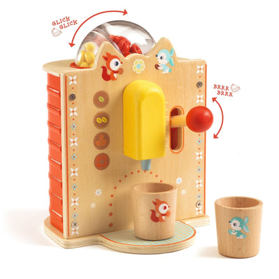 machine a café en bois espresso - DJECO DJ05521 3070900055216