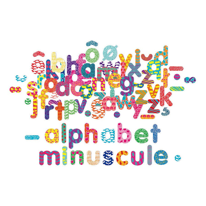Magnets alphabet minuscule 81pcs- vilac 6703 3048700063045