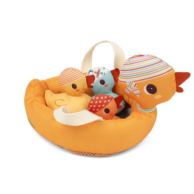 Maman Canard et ses canetons aimantés- LILLIPUTIENS 83580 5414834835809