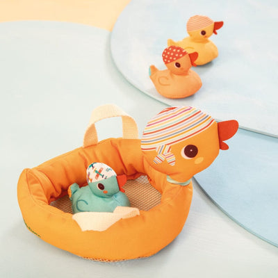 Maman Canard et ses canetons aimantés- LILLIPUTIENS 83580 5414834835809