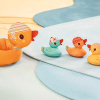 Maman Canard et ses canetons aimantés- LILLIPUTIENS 83580 5414834835809