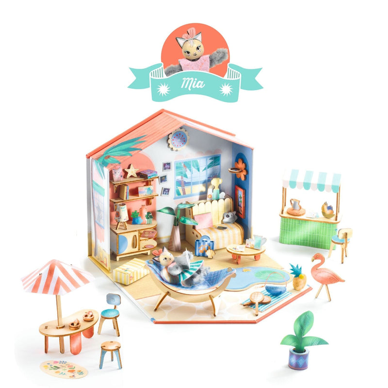 maquette mi house mia - djeco DJ08034 3070900080348