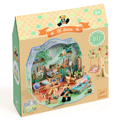 maquette mi house olive - djeco DJ08032 3070900080324