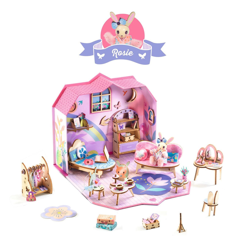 maquette mi house rosie - djeco DJ08033 3070900080331