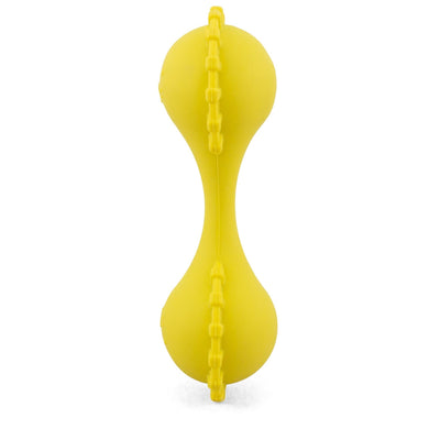 Maraca Sensoriel en Silicone Lion jaune - ULYSSE 7133 3760111717477