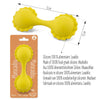 Maraca Sensoriel en Silicone Lion jaune - ULYSSE 7133 3760111717477