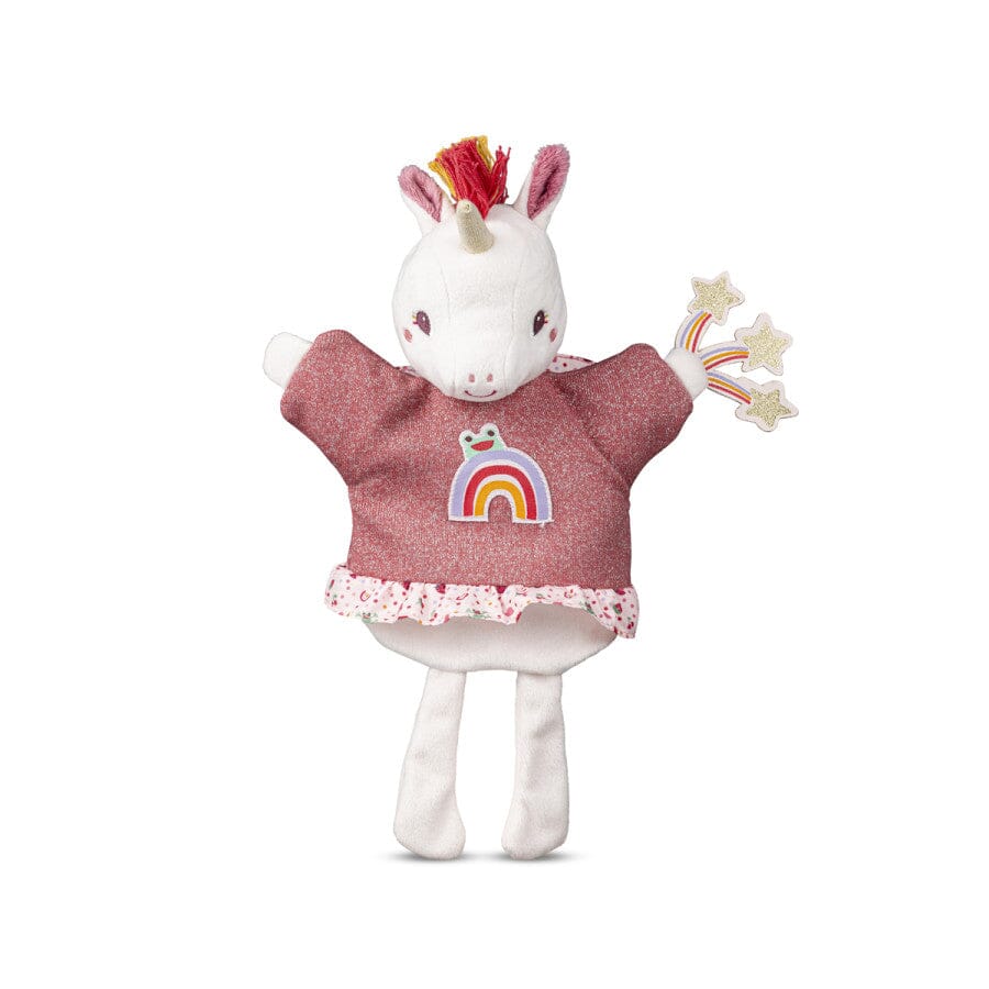 Marionnette à main lena licorne - LILLIPUTIENS 83641 5414834836417