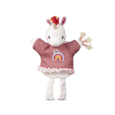 Marionnette à main lena licorne - LILLIPUTIENS 83641 5414834836417