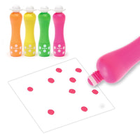 Marqueurs gros pois Neon - DJECO DJ09059 3070900090590