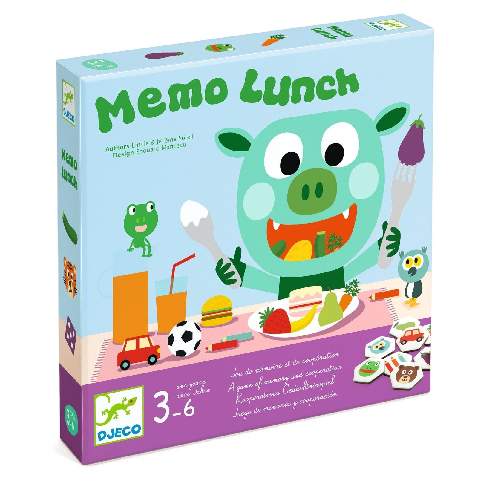 memo lunch - djeco DJ00819 3070900008199