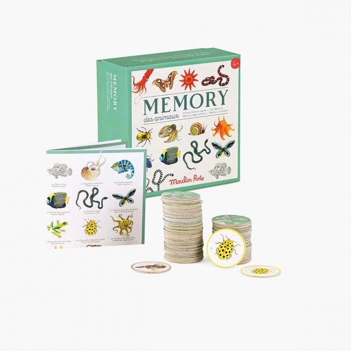 Memory des animaux Tout autour du monde - Moulin Roty 719364 3575677193647