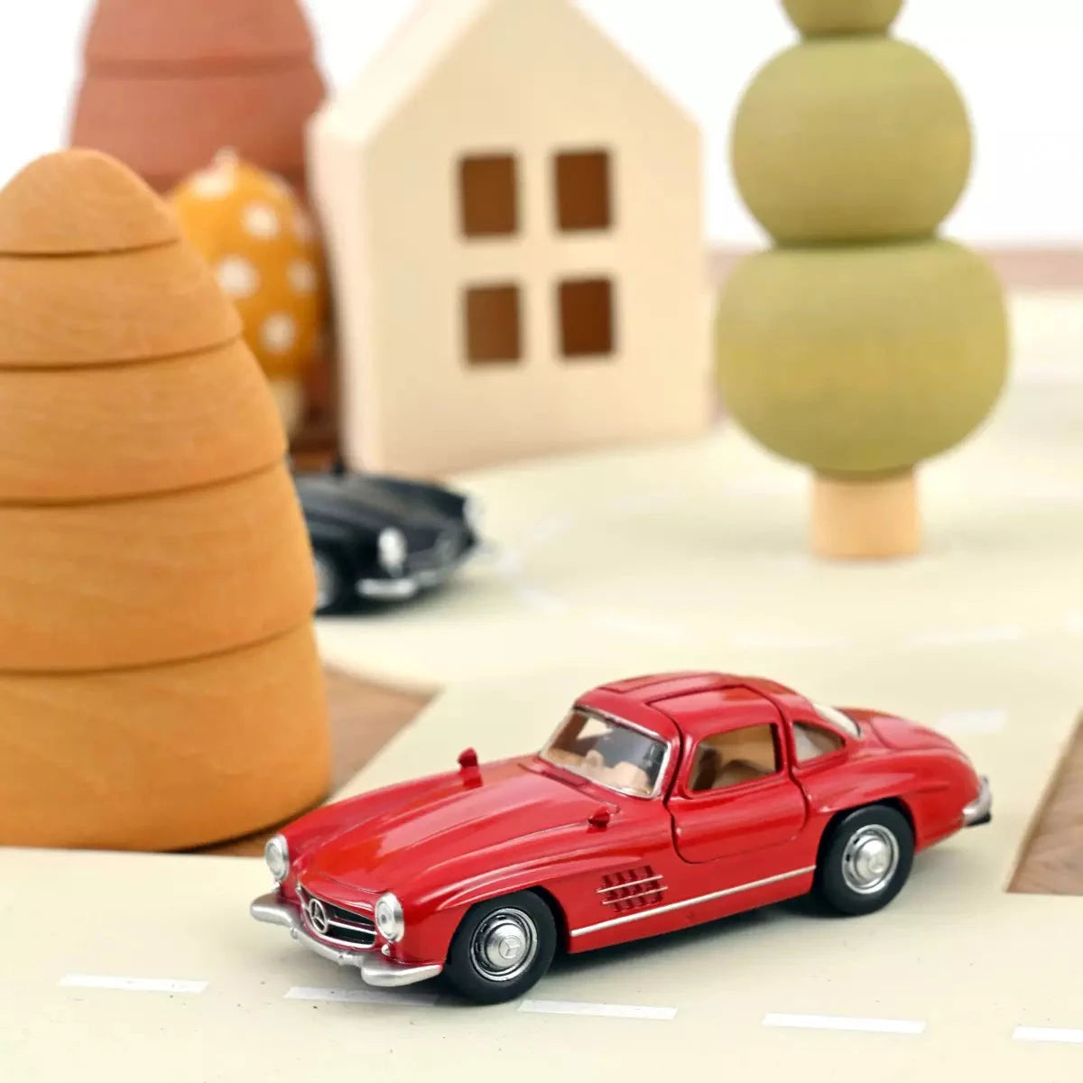 Mercedes Benz 300 SL 1954 Fire engine Rouge Jet-car 1/43 - NOREV 351199 3551093511999