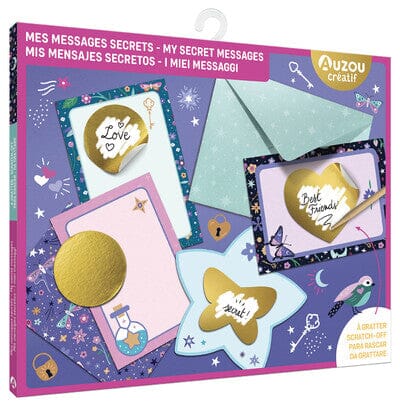 MES MESSAGES SECRETS A GRATTER - AUZOU 