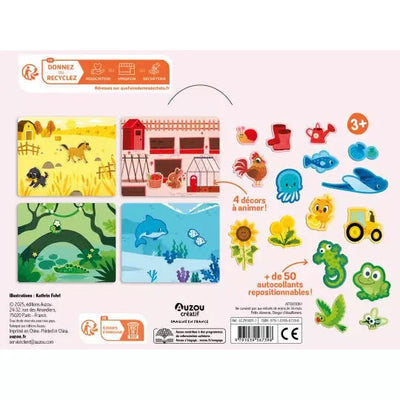 Mes premiers autocollants en relief les couleurs - AUZOU 9791039567398 9791039567398