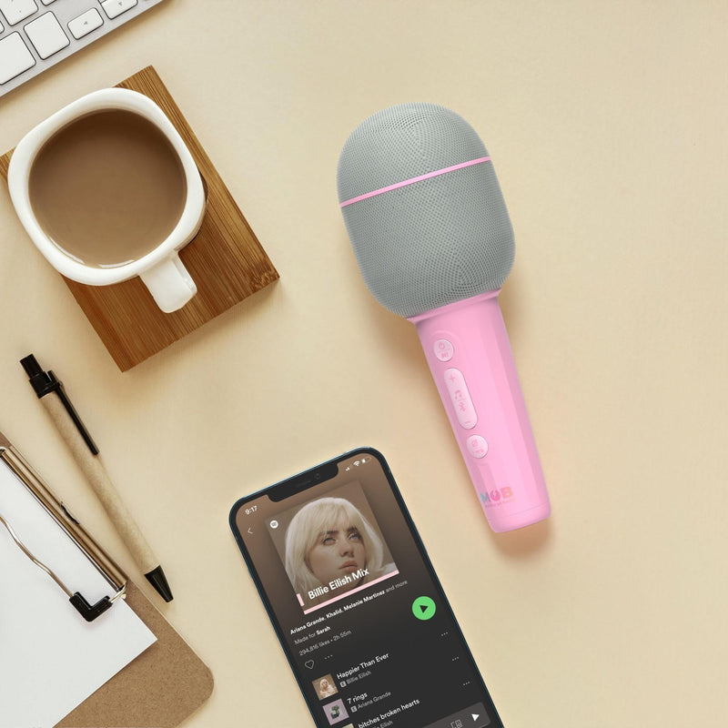 Micro karaoké sans fil Groovy Marshmallow – MOB / MOBILITY ON BOARD