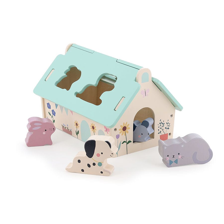mini boîte à formes en bois - VILAC 7119 3048700071194