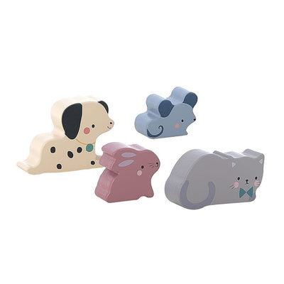 mini boîte à formes en bois - VILAC 7119 3048700071194
