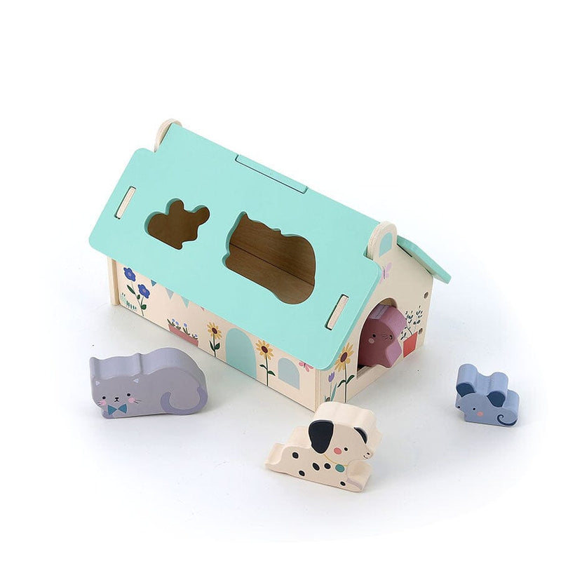 mini boîte à formes en bois - VILAC 7119 3048700071194