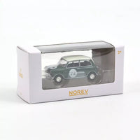 Mini Cooper S 1964 Vert amande avec numéro 74 - NOREV 310525 3551093105259