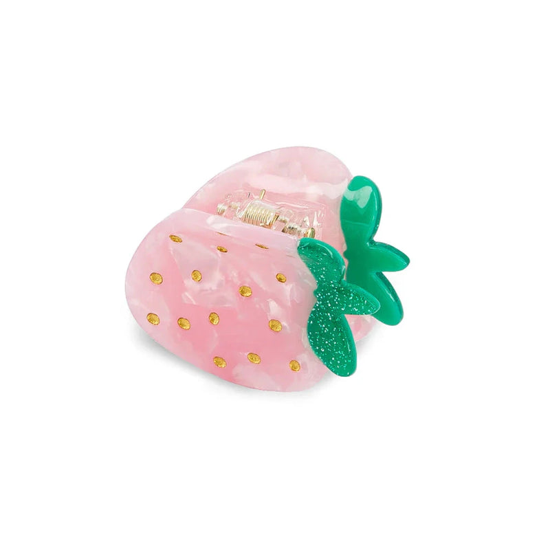 Mini pince fraise rose- Luciole et petit pois MP_38 