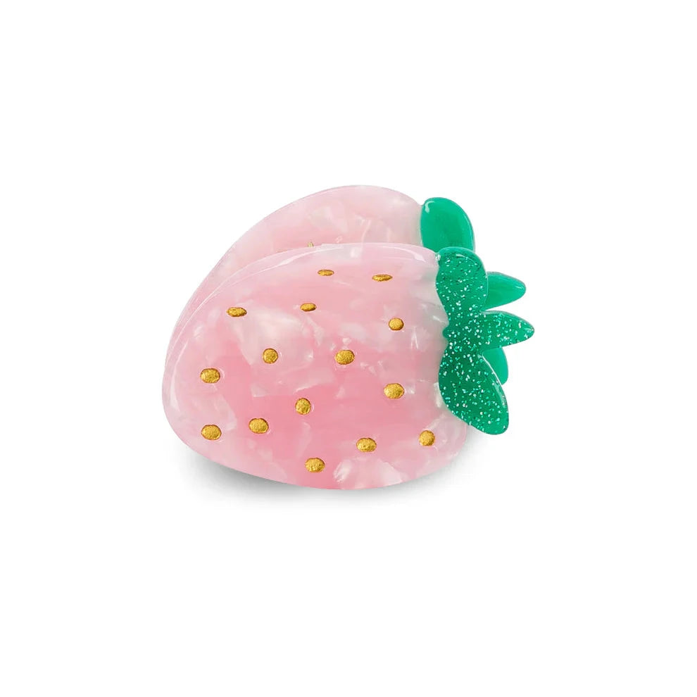 Mini pince fraise rose- Luciole et petit pois MP_38 