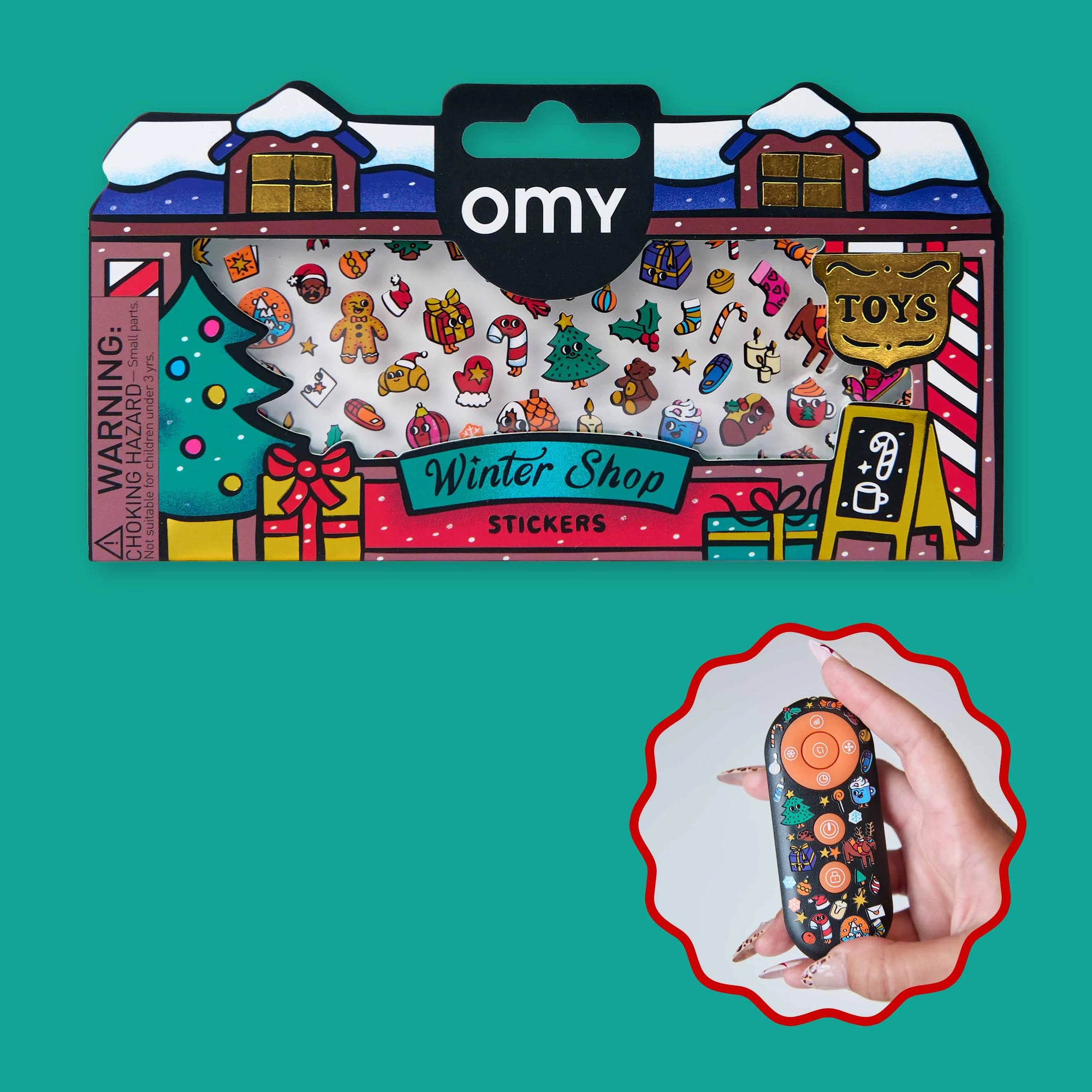 Mini stickers Noël Fabulous Stickers Boutique d’Omy