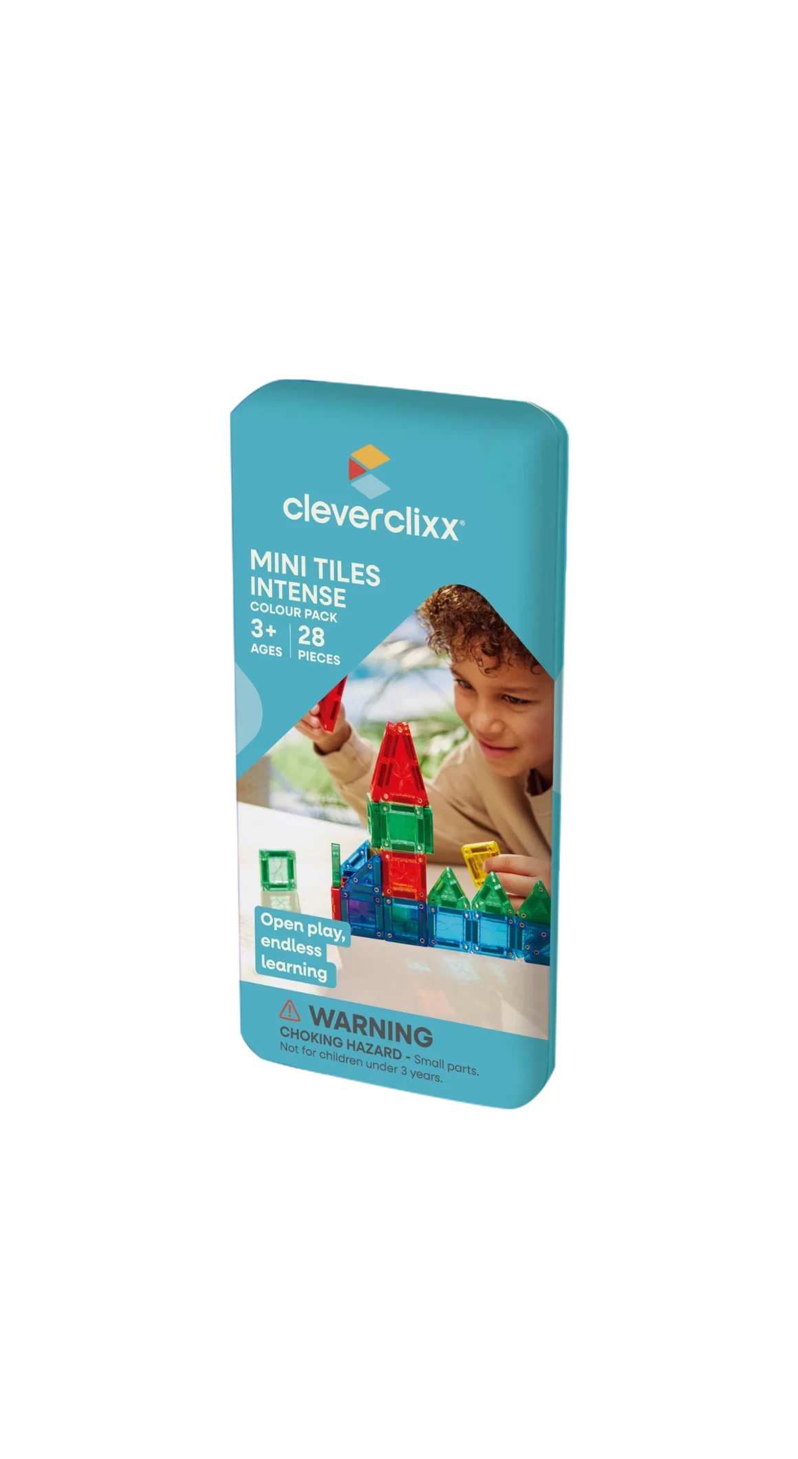 Mini tuiles magnétiques Pack Intense 28 pièces – Cleverclixx